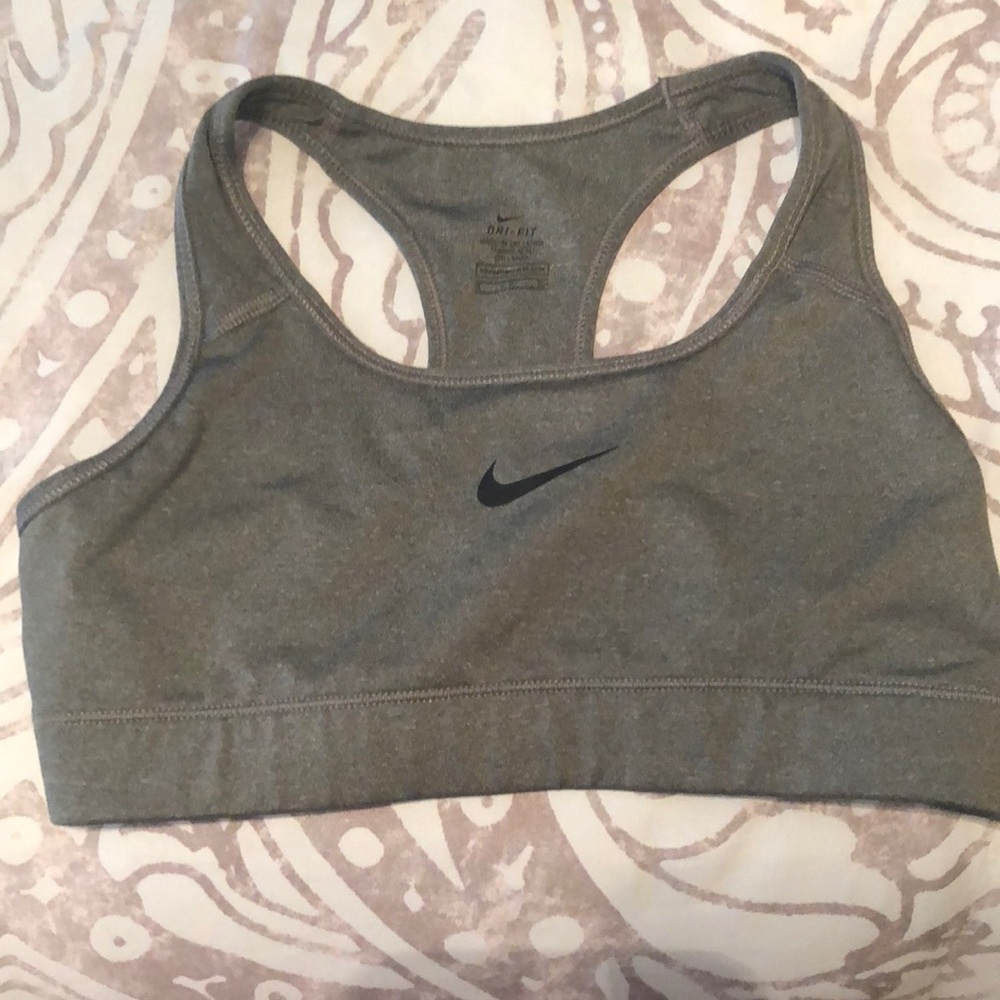 Nike Gray Sports bra